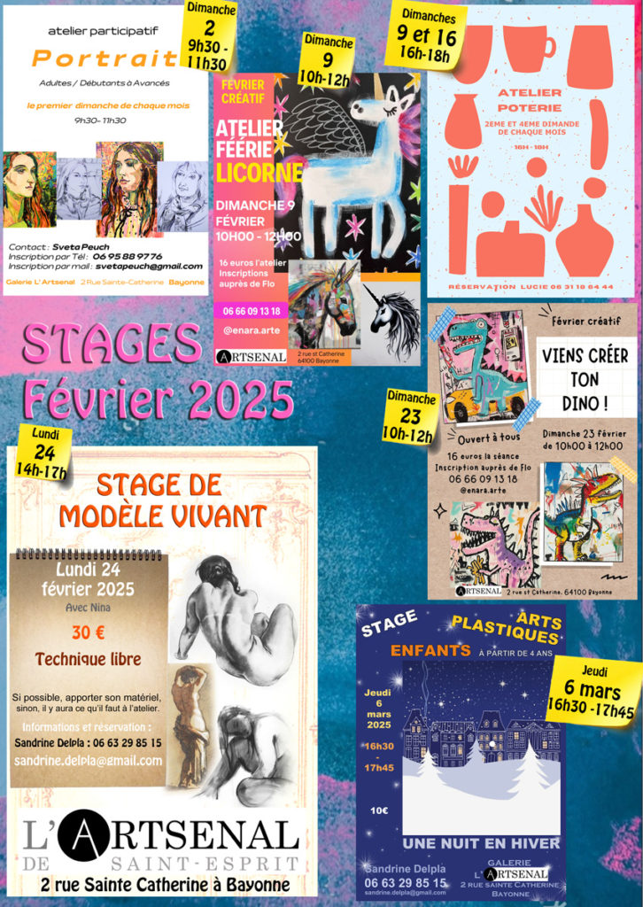 Affiche des stages